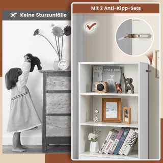 Costway Τετράριχνο Ράφι Αποθήκευσης με Συρτάρι και Αντικραδασμική ... Costway Τετράριχνο Ράφι Αποθήκευσης με Συρτάρι και Αντικραδασμική ...