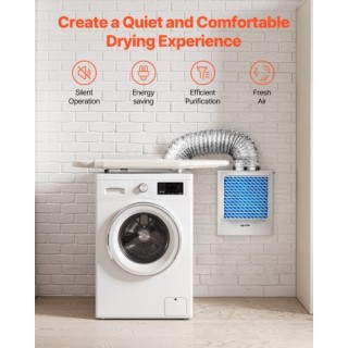 VEVOR Σετ Εσωτερικού Στεγνωτήρα 3 σε 1, Υλικό ABS, Συμβατό με Εξαγω...