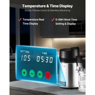 VEVOR Συσκευή Απόσταξης Νερού 6L - Ανοξείδωτη 900W 6LZLSJZXID6LGX8N... VEVOR Συσκευή Απόσταξης Νερού 6L - Ανοξείδωτη 900W 6LZLSJZXID6LGX8N...