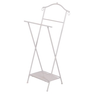 Galileo Πτυσσόμενη επιδαπέδια κρεμάστρα από σίδερο 48x34x101 cm λευ... Galileo Πτυσσόμενη επιδαπέδια κρεμάστρα από σίδερο 48x34x101 cm λευ...