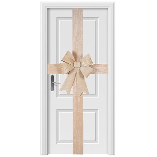 BAKAJI Χριστουγεννιάτικος φιόγκος κρέμας για την πόρτα, διακόσμηση... BAKAJI Χριστουγεννιάτικος φιόγκος κρέμας για την πόρτα, διακόσμηση...