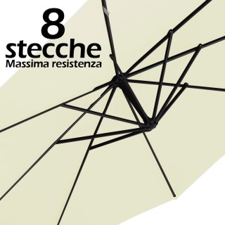 BAKAJI Ομπρελόκηπος Αποκεντρωμένος 3x3 μ. Μπεζ Κολόνα Αλουμινίου Κ... BAKAJI Ομπρελόκηπος Αποκεντρωμένος 3x3 μ. Μπεζ Κολόνα Αλουμινίου Κ...