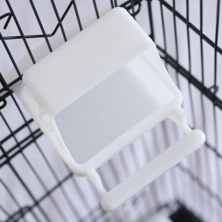 BAKAJI Μαύρο Κλουβί Πουλιών για Πτηνά Παπαγάλους με 2 Ανοίγματα κα... BAKAJI Μαύρο Κλουβί Πουλιών για Πτηνά Παπαγάλους με 2 Ανοίγματα κα...