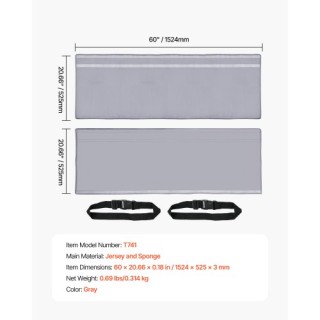 VEVOR Μονωτικό Κάλυμμα Σωλήνα Φορητού Κλιματιστικού KDRGTMST1JT6D7T...