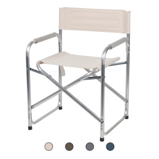 Galileo Καρέκλα σκηνοθέτη με μπράτσα αναδιπλούμενη σε αλουμίνιο, κά...
