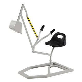 Costway  Περιστρεφόμενος 360° Μεταλλικός Εκσκαφέας Άμμου με Κάθισμα...