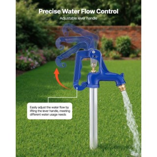 VEVOR Αντιπαγετικός Υδραγωγός Εξωτερικού Χώρου, Ύψος 1280mm, Βάθος ...