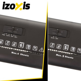 Καταστροφέας Εγγράφων 10L για Χαρτί, CD και Κάρτες με Αυτόματη Εκκί...