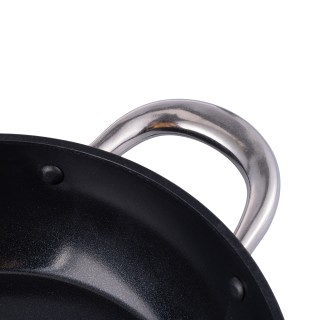 Galileo Κατσαρόλα με καπάκι 28 cm από σφυρήλατο αλουμίνιο με αντικο...