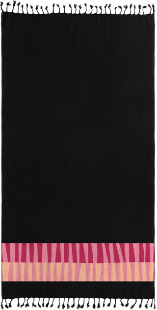 Guy Laroche Πετσέτα Θαλάσσης - Παρεό Pestemal 23 Black 90x170 ,1130...