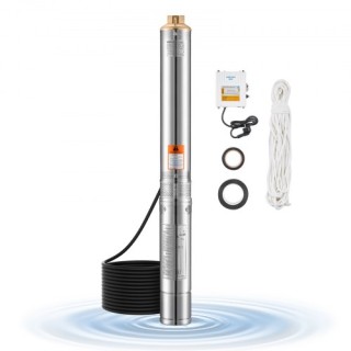 VEVOR Αντλία Υποβρύχιας Γεώτρησης 550W από Ανοξείδωτο Ατσάλι, Βάθος... VEVOR Αντλία Υποβρύχιας Γεώτρησης 550W από Ανοξείδωτο Ατσάλι, Βάθος...