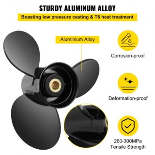 Προπέλα VEVOR για Volvo Penta SX, 3-λεπίδες, 14 1/4 x 21, δεξιόστρο... Προπέλα VEVOR για Volvo Penta SX, 3-λεπίδες, 14 1/4 x 21, δεξιόστρο...