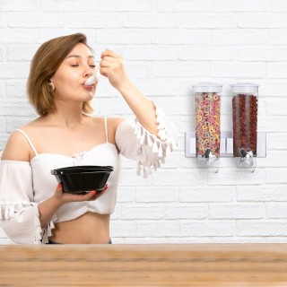 BAKAJI  Διπλός Διανομέας Δημητριακών με Στήριξη στον Τοίχο Διανομέα...