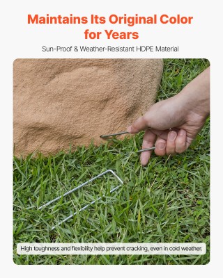 VEVOR Τεχνητό Κάλυμμα Βράχου για Κήπο, Πολυρητίνη, 16x15x10. KXYSZB...