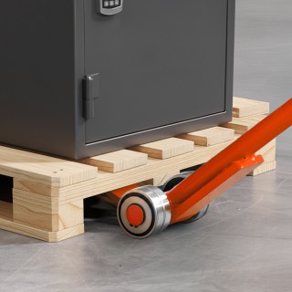 VEVOR Ζεύγος Μοχλών Μεταφοράς Βάρους 2994 kg με Λαβή από Ανθρακοχάλ...