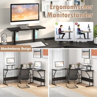 Costway Ο απόλυτος L-σχήματος υπολογιστής γραφείου για αυξημένη πα... Costway Ο απόλυτος L-σχήματος υπολογιστής γραφείου για αυξημένη πα...