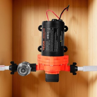 VEVOR Αντλία Νερού RV 12V DC 4 GPM, Αυτόματη Ρυθμιζόμενη Πίεση 40 P... VEVOR Αντλία Νερού RV 12V DC 4 GPM, Αυτόματη Ρυθμιζόμενη Πίεση 40 P...