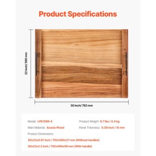 VEVOR Κάλυμμα Εστίας Ξύλο Ακακίας WLBSK3022INCF7B16V0 VEVOR Κάλυμμα Εστίας Ξύλο Ακακίας WLBSK3022INCF7B16V0