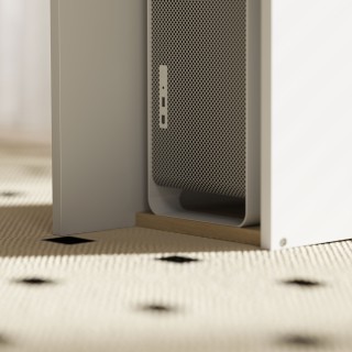 HOMCOM  Μοντέρνο Γραφείο για Υπολογιστή με Βιβλιοθήκη, Ράφι και Θέσ...