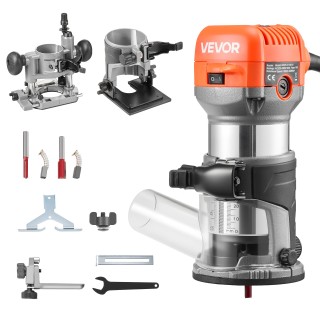 VEVOR Φρέζα Ξύλου 710W (1HP) Ρυθμιζόμενων Στροφών με Μαλακή Εκκίνησ... VEVOR Φρέζα Ξύλου 710W (1HP) Ρυθμιζόμενων Στροφών με Μαλακή Εκκίνησ...