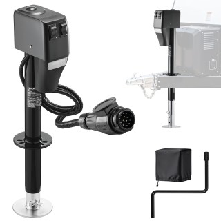 VEVOR Ηλεκτρικός Γρύλος Τρέιλερ 2268kg με Αδιάβροχο Κάλυμμα & LED Φ...