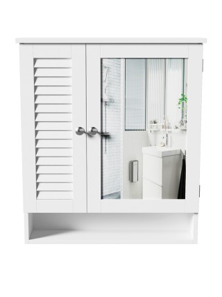 Galileo Έπιπλο μπάνιου με καθρέφτη από λακαρισμένο ξύλο MDF 60x15x ...