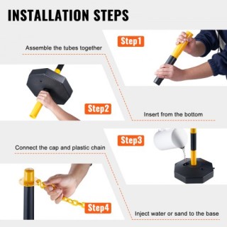 Ρυθμιζόμενοι Κώνοι Κυκλοφορίας VEVOR, Σετ 6, Κίτρινο & Μαύρο HHTCJ... Ρυθμιζόμενοι Κώνοι Κυκλοφορίας VEVOR, Σετ 6, Κίτρινο & Μαύρο HHTCJ...