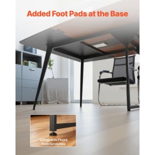 VEVOR Τραπέζι Συνεδριάσεων, 2400mm Σκαφοειδές Γραφείο για 10 Άτομα,... VEVOR Τραπέζι Συνεδριάσεων, 2400mm Σκαφοειδές Γραφείο για 10 Άτομα,...