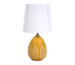 Ostaria Κεραμικό Φωτιστικό Sores Κίτρινο Ματ -36204