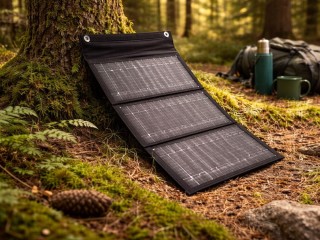Verk Group Φορητό Πτυσσόμενο Ηλιακό Πάνελ 20W με USB Φορτιστή (Sola...