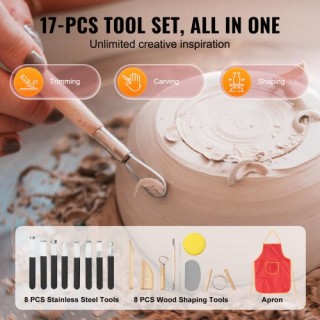 Κεραμικός Τροχός VEVOR 10 με Πεντάλ & Οθόνη Αφής 350W Ροζ ZQLPJSJS... Κεραμικός Τροχός VEVOR 10 με Πεντάλ & Οθόνη Αφής 350W Ροζ ZQLPJSJS...