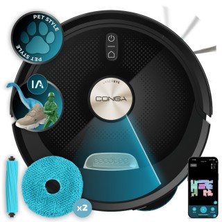 Cecotec Ρομποτική Σκούπα Conga M100 X-Treme με Ανυψούμενες Περιστρ... Cecotec Ρομποτική Σκούπα Conga M100 X-Treme με Ανυψούμενες Περιστρ...