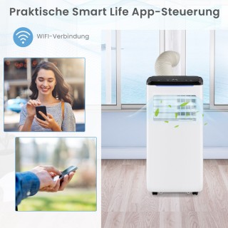 Costway Φορητό Κλιματιστικό 9000 BTU με Σωλήνα Εξαγωγής - 4 σε 1 Κλ... Costway Φορητό Κλιματιστικό 9000 BTU με Σωλήνα Εξαγωγής - 4 σε 1 Κλ...