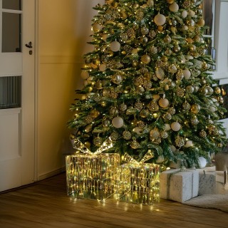 Kooper Σετ φωτεινές κουτιά δώρου 120100 μικρολαμπάκια εξωτερικής χρ...