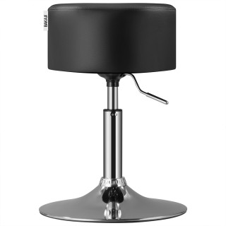 BAKAJI Περιστρεφόμενο Μαύρο Σκαμπό Μακιγιάζ με Άνετο Κάθισμα, Αντοχ... BAKAJI Περιστρεφόμενο Μαύρο Σκαμπό Μακιγιάζ με Άνετο Κάθισμα, Αντοχ...