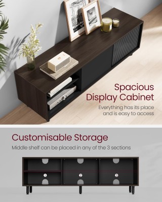 VASAGLE Σταντ Τηλεόρασης 60 με Γρήγορη Συναρμολόγηση και Σύγχρονο Σ...