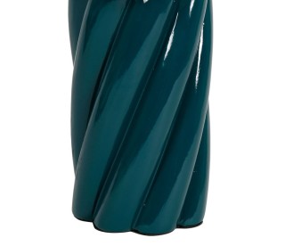 Ostaria Λάμπα Κεραμική Στριφτή Twist Μπλε Και Μπεζ -36177 Ostaria Λάμπα Κεραμική Στριφτή Twist Μπλε Και Μπεζ -36177