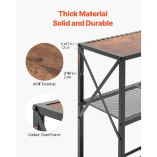 VEVOR Στενό Τραπέζι Καναπέ 3 Επιπέδων για Είσοδο & Σαλόνι BSXGZDCK3... VEVOR Στενό Τραπέζι Καναπέ 3 Επιπέδων για Είσοδο & Σαλόνι BSXGZDCK3...