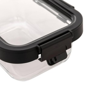 5FIVE Simply smart Γυάλινο Ορθογώνιο Αεροστεγής Δοχείο 0.37L Συντήρ...