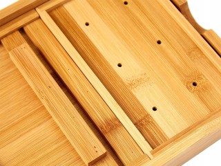 Verk Group Ρυθμιζόμενο Μεγάλο Ραφάκι Μπάνιου από Μπαμπού για Σπα 59...