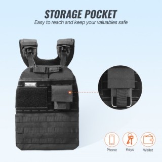 Γιλέκο Βάρους  1,5kg  με Αντοχή Προσασρμογής έως 18 Kg  για Προπόνη...