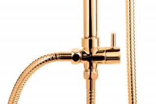Στήλη Ντους Βροχής Premium XXL - Χρυσό 8720195384892  Lifa-Living