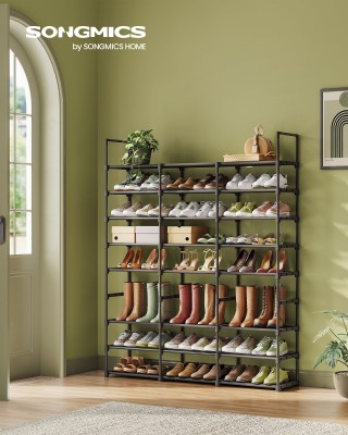 SONGMICS Παπουτσοθήκη 8 Επίπεδων Χωρητικότητας έως 48 Ζευγάρια Χρώ... SONGMICS Παπουτσοθήκη 8 Επίπεδων Χωρητικότητας έως 48 Ζευγάρια Χρώ...