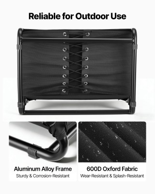 VEVOR Κάθισμα Καγιάκ 20mm Ανυψωμένο, Πτυσσόμενο με Πλάτη, Ανταλλακτ...