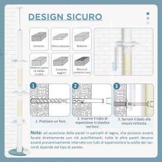 PawHut Γατόδεντρο με Ρυθμιζόμενο Πάλο 225-255 εκ, Πλατφόρμες & Μπάλ... PawHut Γατόδεντρο με Ρυθμιζόμενο Πάλο 225-255 εκ, Πλατφόρμες & Μπάλ...