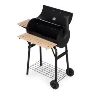 Multistore Μεγάλη εξωτερική ψησταριά με θερμόμετρο, καμινάδα, 3 ράφ... Multistore Μεγάλη εξωτερική ψησταριά με θερμόμετρο, καμινάδα, 3 ράφ...