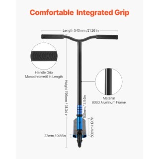 VEVOR Σκούτερ Κόλπων Δρόμου για Παιδιά & Ενήλικες με Διπλό Κατάστρω... VEVOR Σκούτερ Κόλπων Δρόμου για Παιδιά & Ενήλικες με Διπλό Κατάστρω...