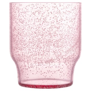 Villa DEste  Σετ 6τμχ 325 ml με ροζ φούσκες σε πλαστικό MS Call me ...