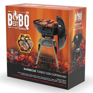 Galileo Μπάρμπεκιου στρογγυλό με καπάκι και σύστημα εξαερισμού σχάρ... Galileo Μπάρμπεκιου στρογγυλό με καπάκι και σύστημα εξαερισμού σχάρ...