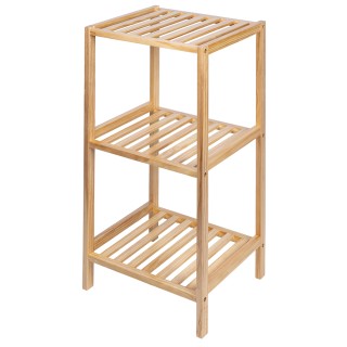 Galileo Κινητή μονάδα μπάνιου 3 ραφιών από ξύλο Πεύκου 35x30x70 εκ ...